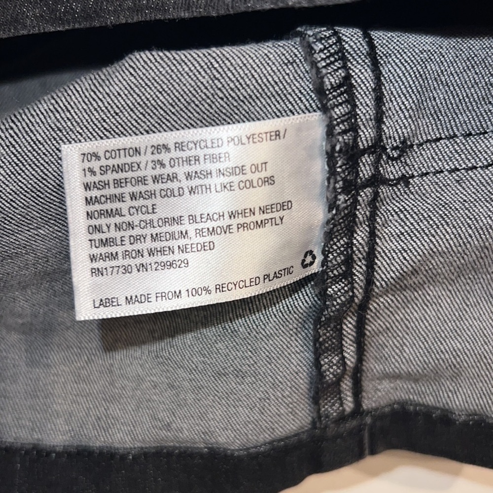 Art Class black denim skirt size Small 6/6X​​ - Picture 5 of 5